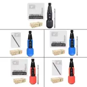 Electric Screwdriver Rechargeable Cordless Screwdriver Set Screwdriver with LED