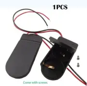 1PCS CR2032 Coin Cell Holder 2x 3V Battery Case with Wires & On-Off Switch