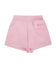 Fendi Kids D-Ring Shorts 4Y,12Y,12 pink