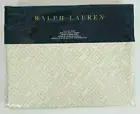 Ralph Lauren Weston Park Hutchings Cream Queen Flat Sheet nip