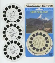 SWITZERLAND View-Master 3 TEST Reels and Copy of Covers