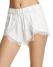 Keepsake Break Free Shorts With Lace White Small
