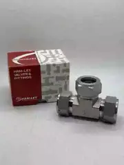 Ham-Let 764L-SS-1, 1" OD Union Tee, 316SS, Compare to Swagelok SS-1610-3