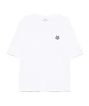 Bold Fox head patch T-shirt S,XS,L,M White
