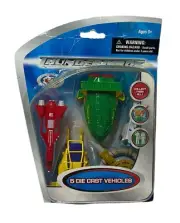 THUNDERBIRDS MOVIE Die Cast Vehicles Spaceships Universal Studios Set 5