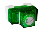 Clipsal Iconic Push Button Wiser LED Dimmer Mechanism | 41EPBDWCLM-VW