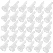 OHPHCALL 150pcs Essential Oil Bottle Inner Dropper Plug Plastic Sealing Plug Cap Inner Plug Replacement 100ml Essential Oil Cap