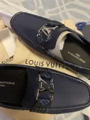 Louis Vuitton Monte Carlo Moccasin - Marine EU 45 -US Size 10