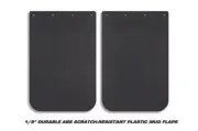 2pc Universal Mud Flaps Splash Guard for Semi Trailer Truck 24" x 36"