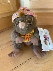 Hallmark Storybook Friends Crayola Plush 7" inch Myra Mole Vintage 1997 W/Tags