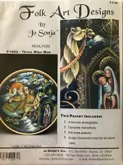 Tole Painting Pattern Packet: The Three Wise Men by Jo Sonja Jansen