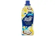 Fluffy Fabric Softener Ultra Divine Blends Vanilla & Coconut 900Ml Laundry Wash