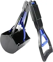 Dog Poop Scooper,High Strength Pooper Picker Upper - 23-inch Long Handle Pooper Scooper for Easy Grass, Gravel and Dirt Pick Up Yyss