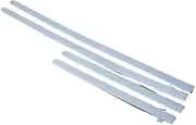 Stainless Steel Bright Silver Accessorie Compatible for Land Rover Freelander 2 2008-2015 Side Door Body Molding Trim Strips Protector
