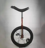 20 Inchs Ergonomic Design Wheel Unicycle-with Nylon Non-Slip Pedals Wheel Trainer Unicycle-Sturdy Steel Frame,Aluminum Alloy Seat Tube and Crank Exercise Bike Bicycle-for Beginners Brown Dura TDF