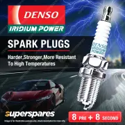 8 Pre+8 Second Denso Iridium Power Spark Plugs for Alfa Romeo 147 156 GTV Spider