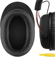 Geekria QuickFit Replacement Ear Pads Compatible with HyperX Cloud III, Cloud II, Cloud II Gaming Headphones, Ear Cushions (Black)