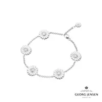 在飛比找momo購物網優惠-【Georg Jensen 喬治傑生】DAISY 手鏈(純銀