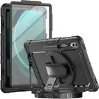 Case Compatible with Samsung Galaxy Tab S10 Ultra 2024/ S9 Ultra/ S8 Black