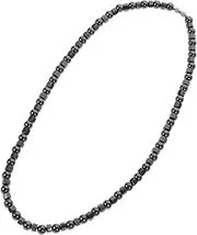 FOMIYES 1pc Unisex Necklace Magnetic Necklace Gemstone Bracelet Chain Choker Hematite Necklace Circulation Necklace Finger Ring Bracelet Black Magnetic Black Choker Necklace Unisex Jewelry