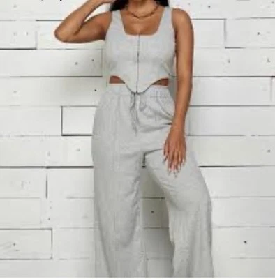 NEW WITH TAGS BY SHOP MICHELLE TWO PIECE SWEAT SUIT SIZE MEDIUM