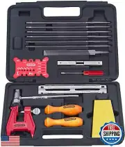 Oregon Chainsaw Chain Sharpening Kit with Hard Case - Contains Files, Handles