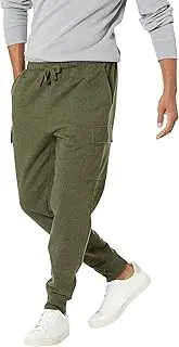[Amazon Essentials] Men's Cargo Fleece Jogger Sweatpant