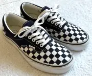 Classic Vans Era Checkerboard Black And White Men’s US 8 Women's US 9.5 NEW NOS!