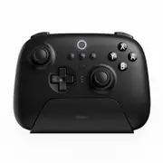 8Bitdo Ultimate Bluetooth Controller with Charging Dock, Wireless Pro Controller with Hall Effect Sensing Joystick, Black