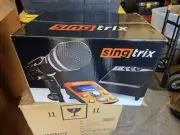 Singtrix SGTX1 Karaoke System Party Bundle UNUSED Shark Tank Pro Singing System