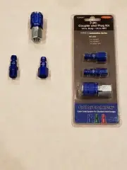 •NEW• Legacy A72452C Colorconnex Type C 1/4-Inch Blue Coupler & Plug Kit 3-Piece