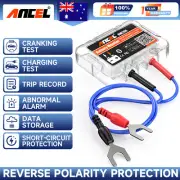 ANCEL BM200 Battery Monitor 12V LowVolt Alarm for Lead Acid Lithium BT