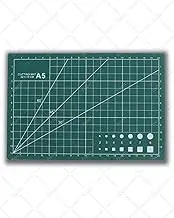 A5 Cutting Mat - Double Sided Craft Cutting Mat with Grid & 3 layers, Self-Healing Cutting Mat, Non Slip Large Cutting Mat for Cutting Board Craft, Arts, Modelling, Card Making, Sewing