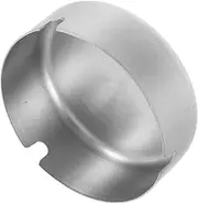 FELTECHELECTR Ashtray Outdoor Table Decor Upholstery Trim Ash Tray Fall outside Decor Fall Decor for Kitchen Outdoor Decor Smoking Ash Container Ash Butt Container Stainless Steel Silver