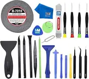 MMOBIEL Repair Tool Kit Compatible with iPhone, iPad, Samsung, Tablet, Laptop, Nintendo and More - Precision Screwdriver Set - 24 Pcs - Complete Professional Universal Toolkit