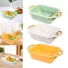 Expandable Kitchen Sink Colander Retractable over The Sink Colander Strainer for