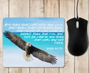 Eagle Beach Isaiah 40:31 Mouse Pad