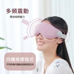 tokuyo EyeSleep 石墨烯震動溫熱舒眠眼罩(可拆洗/眼部按摩) TS-077 現貨 廠商直送