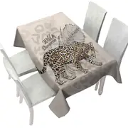 Cool Wild and Dangerous Cheetah Tablecloth