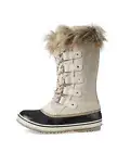SOREL Women's Joan of Arctic Waterproof Boots, Fawn/Omega Taupe, 8 US