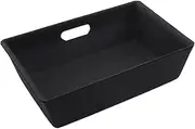 Outdoor Storage Box Under-seat Storage Box, Large Capacity Storage Box, Felt Cloth Drawer Bracket, auto Interior Accessories Plastic Storage Box (Size : 1pcs)