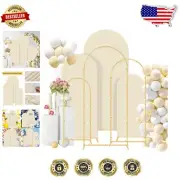 Elegant Wedding Arch Backdrop Stand Set of 3 for Stunning Celebrations