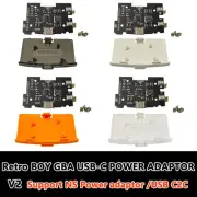 USB TYPE-C External Power Adapter For Retro BOY GBA ADVANCE Gameboy Game Console