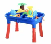 Sand and Water Table Play Outdoor Beach Backyard Sandpit Activity Fun Kids