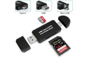 SD/Micro SD Card Reader with USB/Micro OTG USB/USB Type-C for SDXC SDHC MMC RS-MMC Micro SDXC Micro SDHC UHS-I