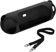 Silicone Case Cover Compatible with Beats Pill 2024, Portable Travel Sleeve Protective Skin Carrying Cover for Pill 2024 Wireless Bluetooth Speaker (Case ONLY) (Black)