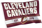 Desert Cactus Cleveland Cavaliers Flag NBA 100% Polyester Indoor Outdoor 3x5 feet National Basketball Association Team Flags (Flag Z)