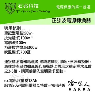 超級電匠 電源轉換器 12V 轉 110V 300W 台灣製造 改良型正弦波 DC 轉 AC 直流轉 (6.6折)