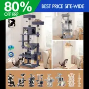 BEASTIE Cat Tree Scratching Post Scratcher Tower Condo House Furniture Bed Stand