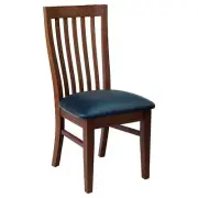 RUTI TASMANIAN OAK TIMBER DINING CHAIR OLD ENGLISH ROSE